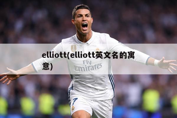 elliott(elliott英文名的寓意)